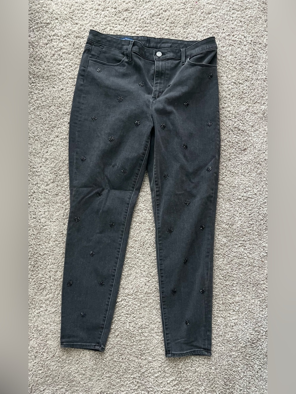 Black Embellished Women’s Jeans